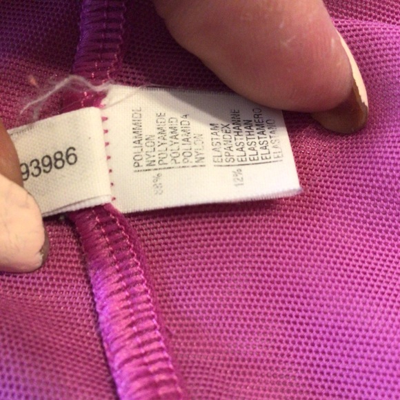 LA PERLA PURPLE LACE BABYDOLL LINGERIE SLIP SIZE 12 - Picture 9 of 16